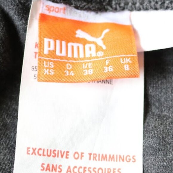 PUMA Essentials Graphic Logo Training Leggings NWOT! - Black/Pink, Size XS - Picture 14 of 16